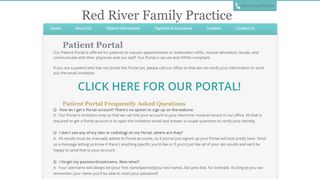 
                            7. Patient Portal - Red River Family Practice