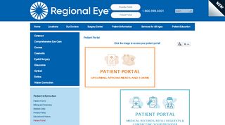 
                            4. Patient Portal - Regional Eye Associates