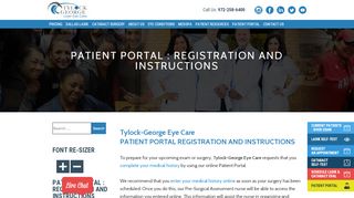 
                            3. Patient Portal : Registration And Instructions | Tylock-George Laser ...