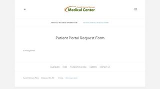 
                            4. Patient Portal Request Form — South Central Kansas Medical Center