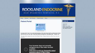 
                            3. Patient Portal | Rockland Endocrine and Diabetes Services, P.C.