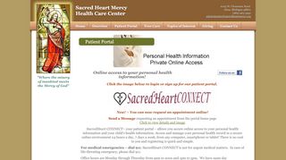 
                            5. Patient Portal - Sacred Heart Mercy Health Care Center