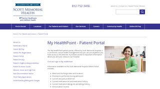 
                            4. Patient Portal | Scott Memorial Health