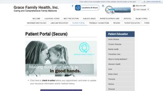 
                            9. Patient Portal (Secure) - Family Medicine Clinic of Grace Family ...