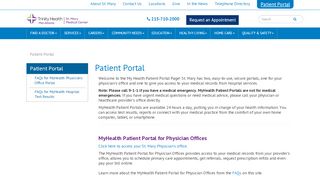 
                            9. Patient Portal - St. Mary Medical Center