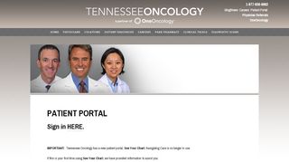 
                            10. Patient Portal - Tennessee Oncology Tennessee Oncology