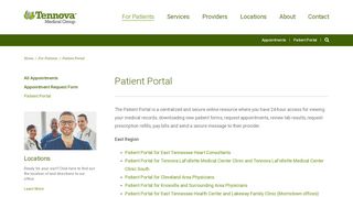 
                            3. Patient Portal | Tennova Medical Group | Tennessee