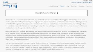 
                            4. Patient Portal - The Pain Management Group