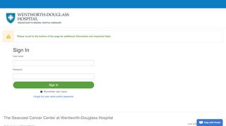 
                            9. Patient Portal - The Seacoast Cancer Center at Wentworth-Douglass ...