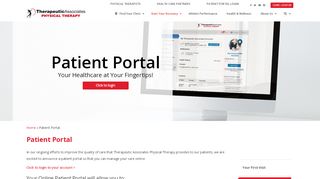 
                            9. Patient Portal - Therapeutic Associates Physical Therapy