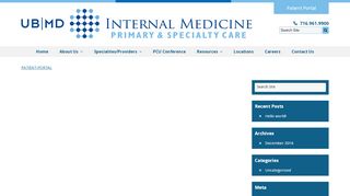 
                            8. PATIENT-PORTAL – UBMD Internal Medicine