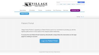 
                            9. Patient Portal | Village Family Practice - A Population Health Org.