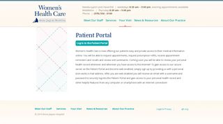 
                            4. Patient Portal – Women's Health Care