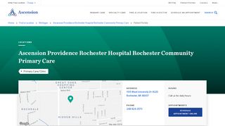 
                            1. Patient Portals - Rochester Ascension Providence Rochester Hospital ...