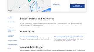 
                            6. Patient Portals - Shared Content | Ascension