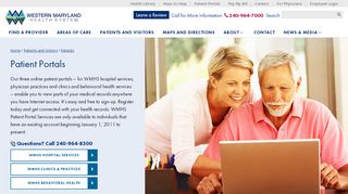 
                            11. Patient Portals - Western Maryland Health System