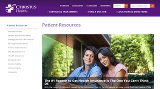 
                            3. Patient Resources | CHRISTUS Health - CHRISTUS Health