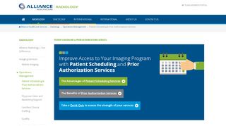 
                            5. Patient Scheduling and Prior Authorizations Services - Alliance ...