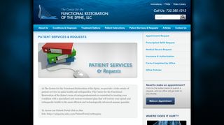 
                            8. Patient Services & Requests | Myspinedoc