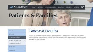 
                            3. Patients & Families - AnMed Health