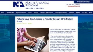 
                            4. Patients have Direct Access to Provider through Clinic Patient Portal ...