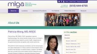 
                            6. Patricia Wong, MD, MSCE - PA GI Doctors - Main Line Gastroenterology