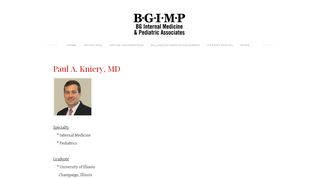 
                            2. Paul A. Kniery, MD - BOWLING GREEN INTERNAL MEDICINE ...