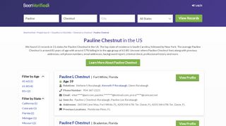 
                            8. Pauline Chestnut Phone Number, House Address, Email & More ...
