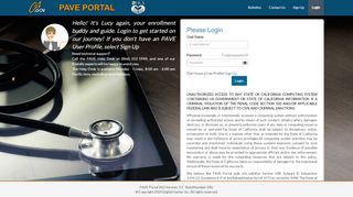 
                            2. PAVE Provider Portal - State of California