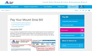 
                            4. Pay Bill | Mount Sinai - New York