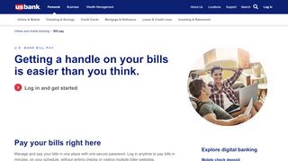 
                            9. Pay bills and ebills with Bill Pay | U.S Bank