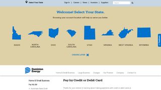 
                            4. Pay by Credit or Debit Card | Dominion Energy