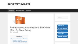 
                            6. Pay homedepot.com/mycard Bill Online [Step By Step Guide]