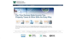 
                            5. Pay Kansas Taxes Online - Official Payments