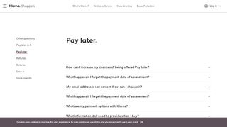 
                            4. Pay later. Archives - Klarna UK