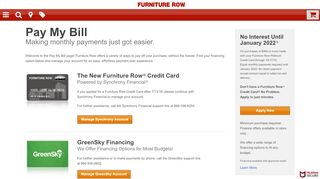 
                            2. Pay My Bill | Furniture Row