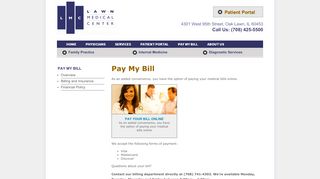 
                            3. Pay My Bill - Lawn Medical Center, S.C.