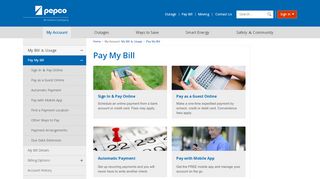 
                            4. Pay My Bill | Pepco - An Exelon Company
