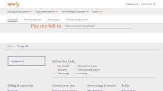 
                            1. Pay My Spire Natural Gas Bill | Spire Inc. - Spire Energy