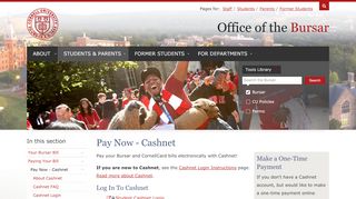 
                            7. Pay Now - Cashnet | Cornell University Division of Financial Affairs