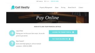 
                            7. Pay Online - Call Realty