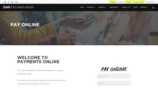 
                            2. Pay Online - SWK Technologies, Inc.