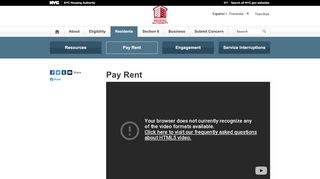 
                            4. Pay Rent - NYCHA - New York City