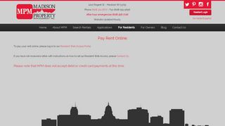 
                            5. Pay Rent Online - Madison Property Management