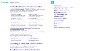 
                            5. pay stub portal pti, Search.com