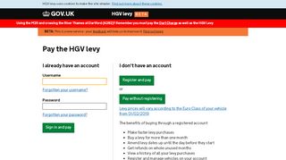 
                            10. Pay the HGV levy