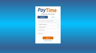 
                            6. Pay Time : Login