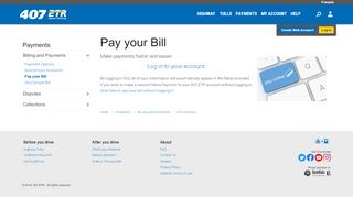 
                            4. Pay your Bill | 407 ETR