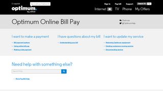 
                            4. Pay Your Bill Online | Optimum