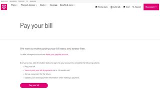 
                            8. Pay your bill | T-Mobile Support